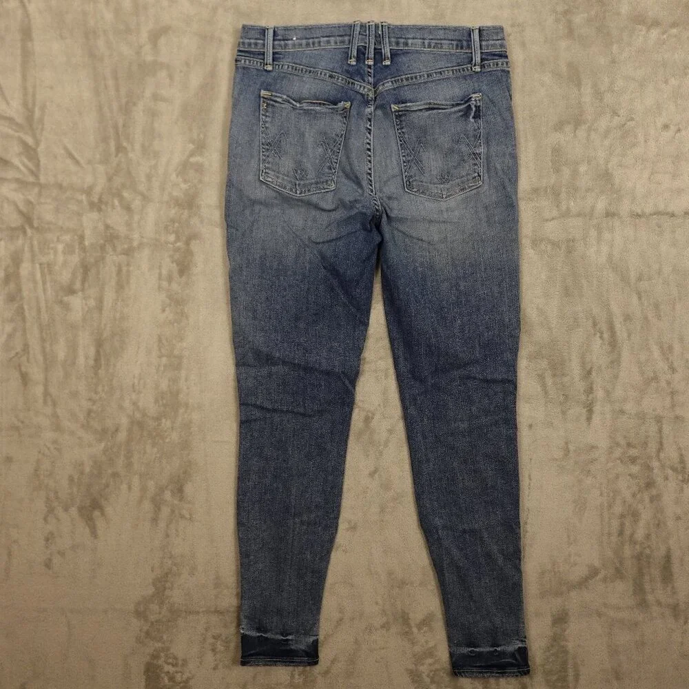 Mcguire jeans high rise skinny women's 31 blue‎ denim